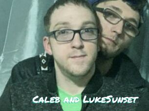 Caleb_and_LukeSunset